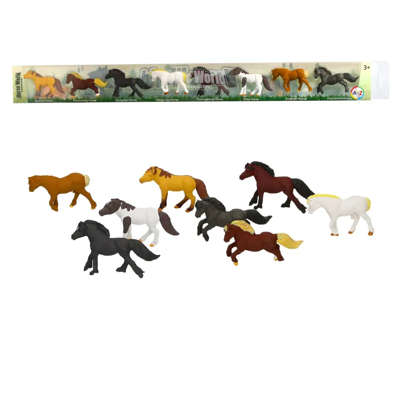A to Z Horse Toys 8 Pieces